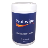 Prof. Disinfectant Cleaner Wipes 160pk