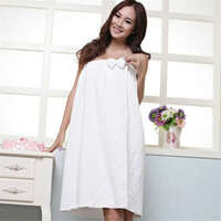 My Hair Beauty Gown Wrap White