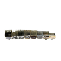 Mister Malcolm Premium Clipper Combs 8 Pack - Gold