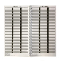 Cricket 3 Column Appointment Book 7am-10pm