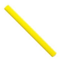 Hair FX Long Flexible Rollers - Yellow 12pk