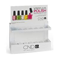 CND Vinylux Salon Small Display (2 tier, counter stand, holds 42)