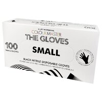 Hi Lift Colour Master The Gloves Black Nitrile SMALL