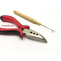 My Hair 3 Hole Bent Nose Pliers