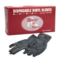Robert de Soto Vinyl Small Gloves Small