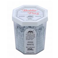 555 Bobby Pins White 2inch