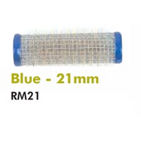 Roller Metal Brush 21mm Blue