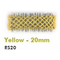Swiss Rollers 20mm Yellow 6 Pack