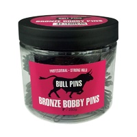 Bull Pins Bobby Pins Bronze