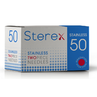 Sterex Needles F2s - Two Piece 50s