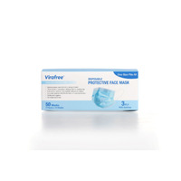 Virafree Disposable Protective Face Mask 3PLY (CE Certified)