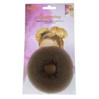 Hair Donut Large Brown 10cm