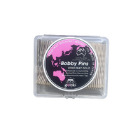 555 Bobby Pins Mat Gold 2inch 80g