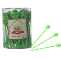 999 Plastic Roller Pins - Green