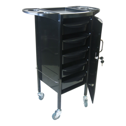 Alicia Lockable Hairdressing Trolley