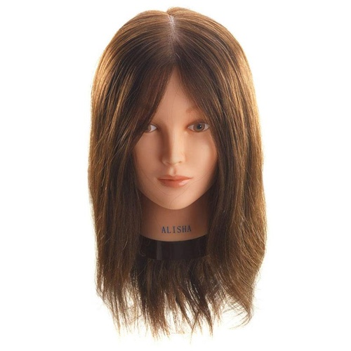 Hi Lift Mannequin Head Alisha - Medium Brown (35-40cm)