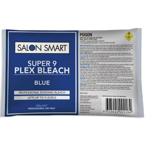 Salon Smart Super 9 Plex Bleach - Blue 500g