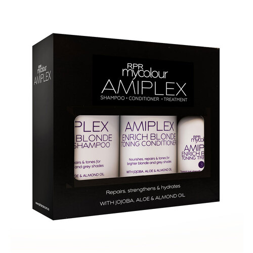 RPR Amiplex Pack BLONDE (Blonde Shampoo, Blonde Conditioner, #3)