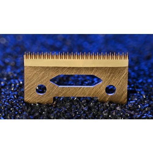 Mister Malcolm Ceramic Stagger Tooth Cutter Blade (Suits Wahl Clippers) [Colour: Gold]