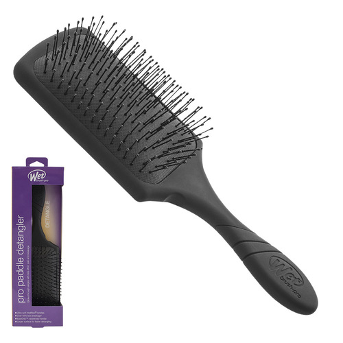 Wet Brush Pro Paddle Detangler [Colour: Black]