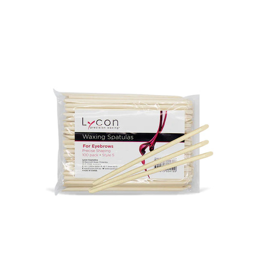 Lycon Slanted Precise Shaping Waxing Spatulas 100pk