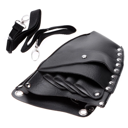 Scissor Holster/Bag with Rivets - PU Leather