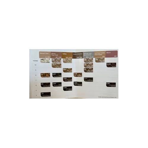 Affinage Gloss Colour Chart (New)