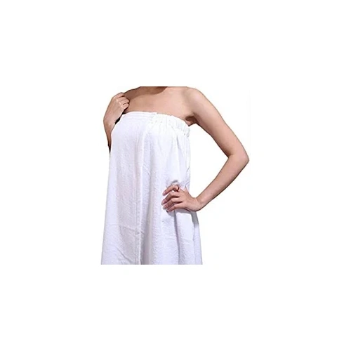 Beauty Wrap Gown - (White)
