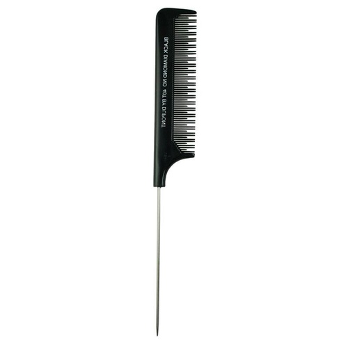 Black Diamond Metal Tail Teasing Comb #40T 