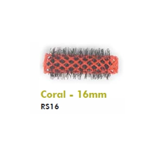 Swiss Rollers 16mm Coral 6 Pack