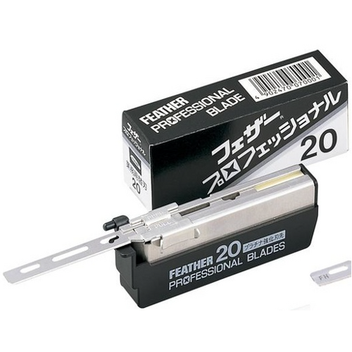 Feather Professional Blades Injector Cartridge Blades 20pk
