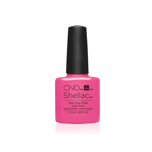 CND Shellac Hot Pop Pink 7.3ml