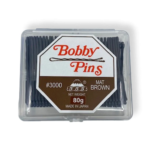 555 Bobby Pins Mat Brown 2inch 80g