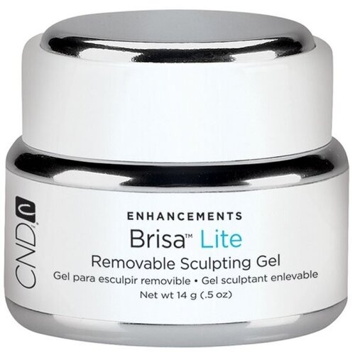 CND Brisa Lite Sculpting Gel Pure White 14g