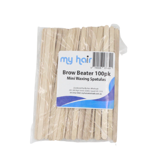 My Hair Brow Beaters Waxing Spatula 100pk