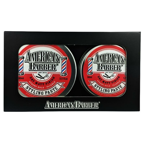 American Barber Styling Paste Duo 100+50ml