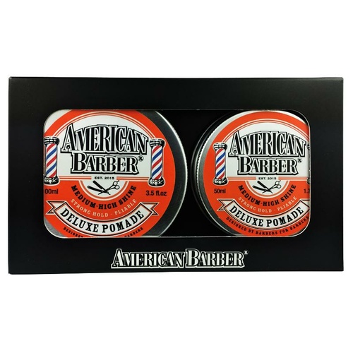 American Barber Deluxe Pomade Duo 100+50ml
