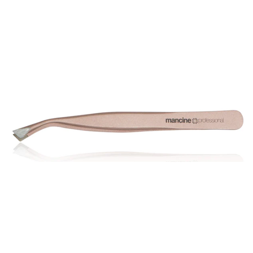 Mancine Le Marque Rose Gold Slanted Tweezers 