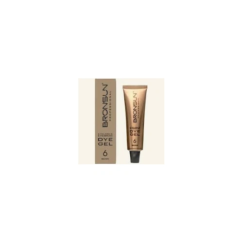Bronsun Eyelash and Eyebrow Dye Brown #6 15 ml