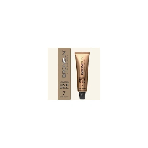 Bronsun Eyelash and Eyebrow Dye Dark Brown #7 15 ml