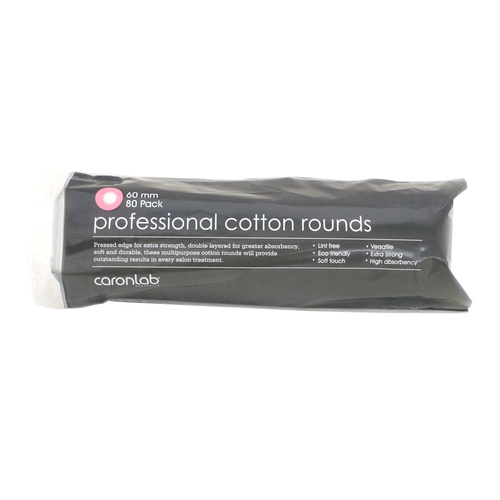 Caron Pro Cotton Rounds Pressed Edge 80pk