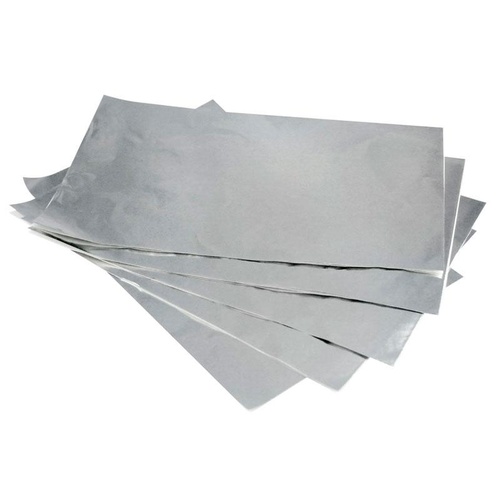 Hi Lift Foil 500 Pre Cut Folded Sheets 18 Micron Silver