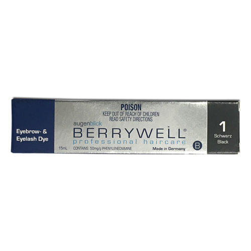 Berrywell Tint Eyebrow/lash Black 15ml