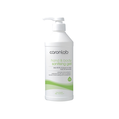 Caron Micro Defence Hand & Body Sanitising Gel 1Lt